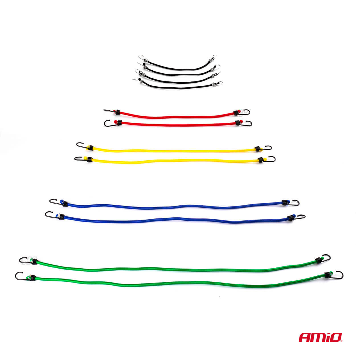 AMiO Elastični pauk remeni za prtljagu, set od 12 komada - Image 4