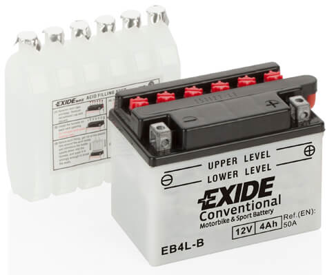EXIDE Moto akumulator 12V-4Ah