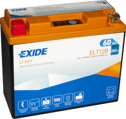 EXIDE Moto akumulator 12V-5Ah - Image 2