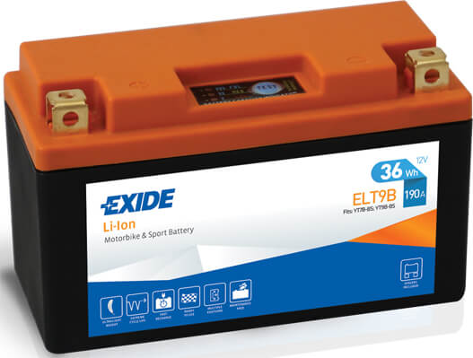 EXIDE Moto akumulator 12V-3Ah - Image 2
