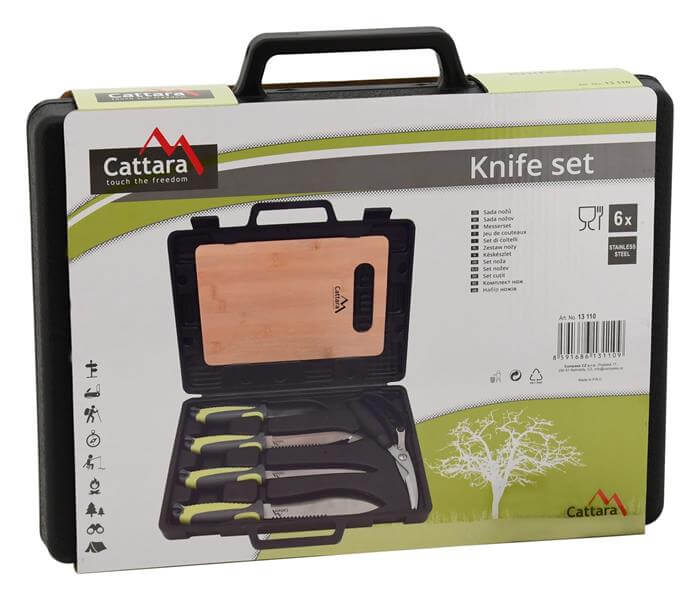 Set noževa sa daskom za rezanje - Image 9