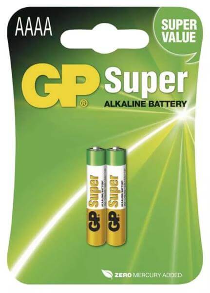 GP Batteries GP Batteries AAAA baterija - 2 kom