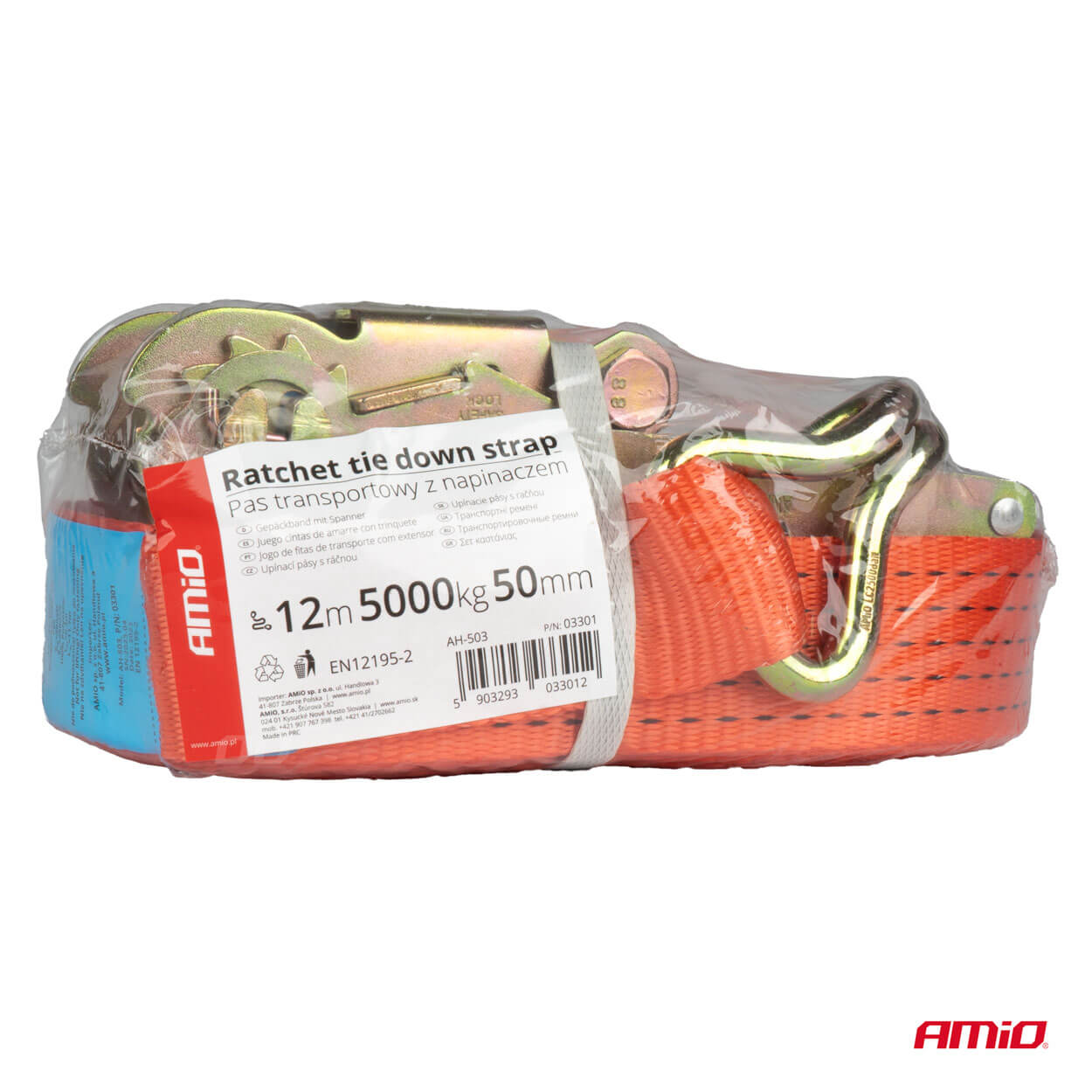 Zatezni remen sa pričvršćivačem 5000kg 50mm 12m - Image 6