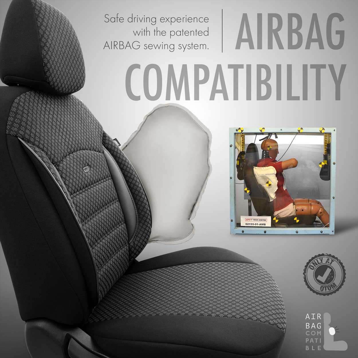 AMiO Set presvlaka za autosjedala OTOM SPORT PLUS 101 - Image 6