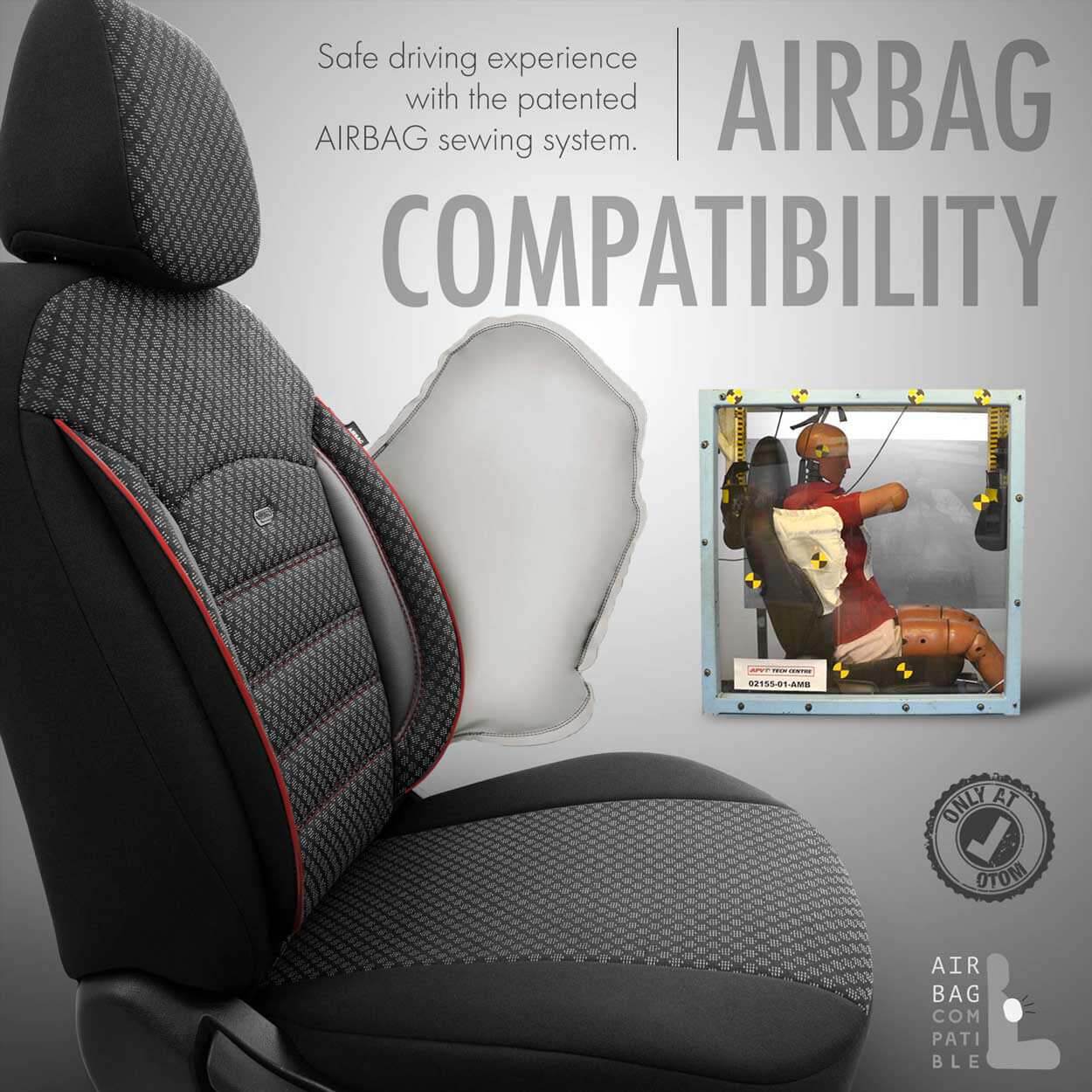 AMiO Set presvlaka za autosjedala OTOM SPORT PLUS 102 - Image 6