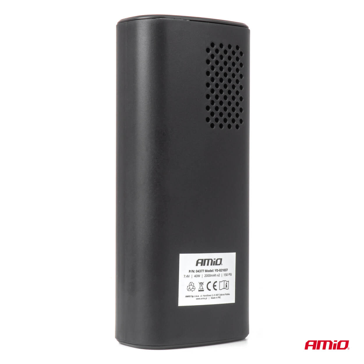 AMiO Prijenosni kompresor auto kompresor - 4000 mAh - Image 3