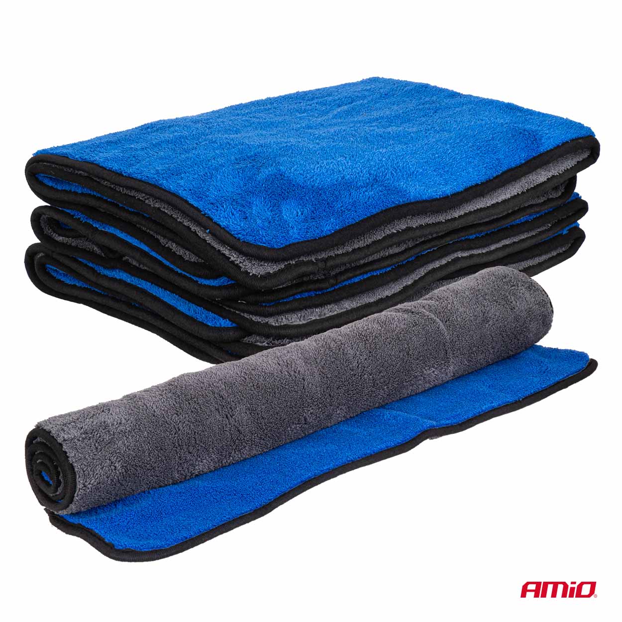 AMiO Paket ručnika od mikrofibre 800 g/m2 60x90 cm 3 kom - Image 4