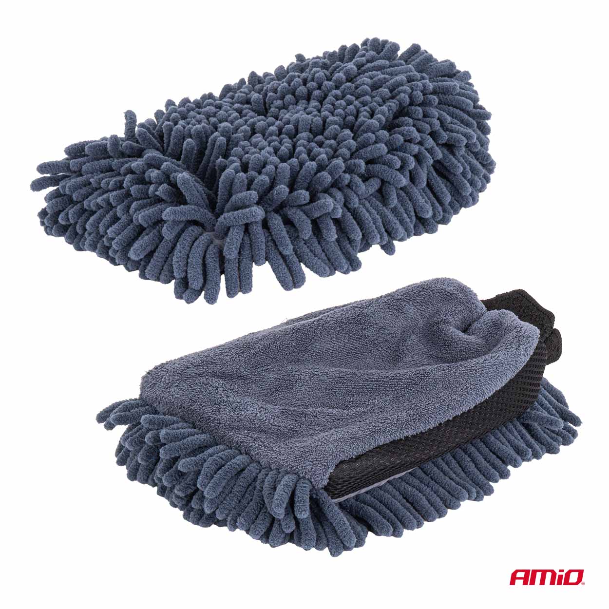 AMiO Rukavice i ručnik od mikrofibre za sušenje 94/800 g/m2 20x26/60x90 cm - Image 7