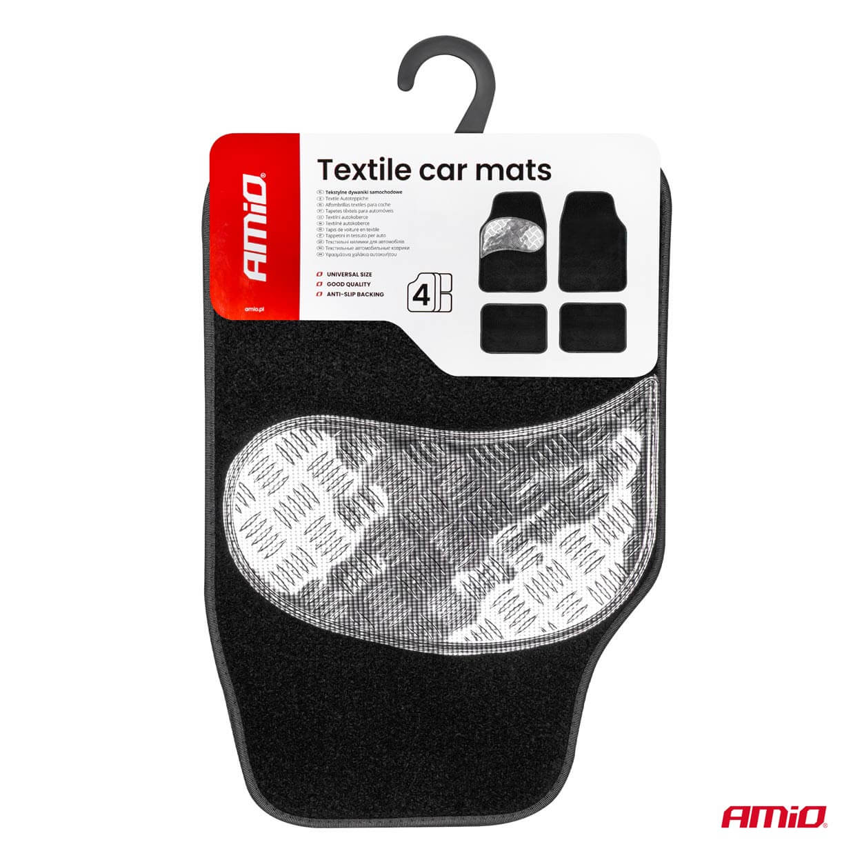 AMiO Univerzalni tekstilni tepisi, garnitura 4 kom. - Image 4