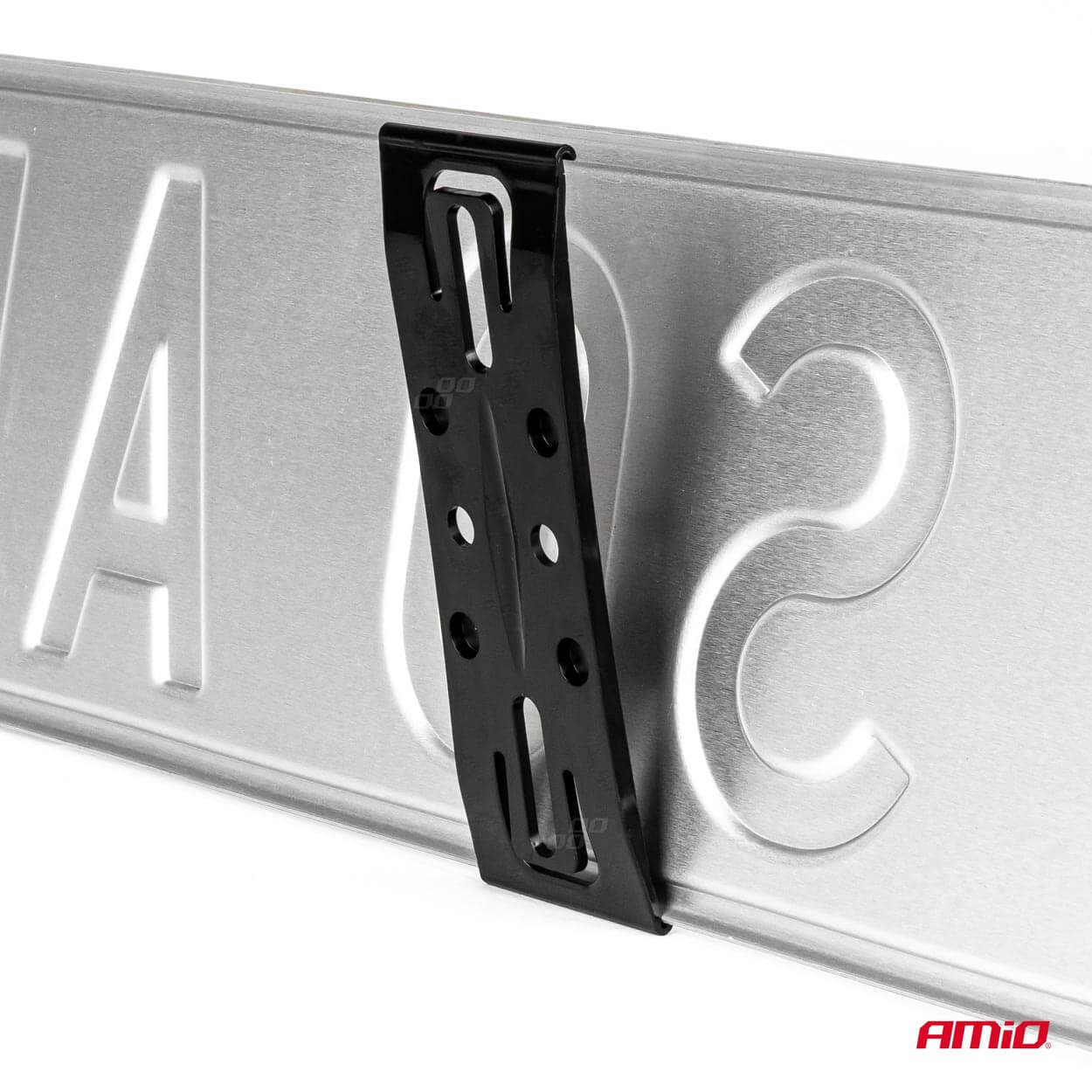 AMiO Nevidljivi nosač registarske pločice - crni - Image 4