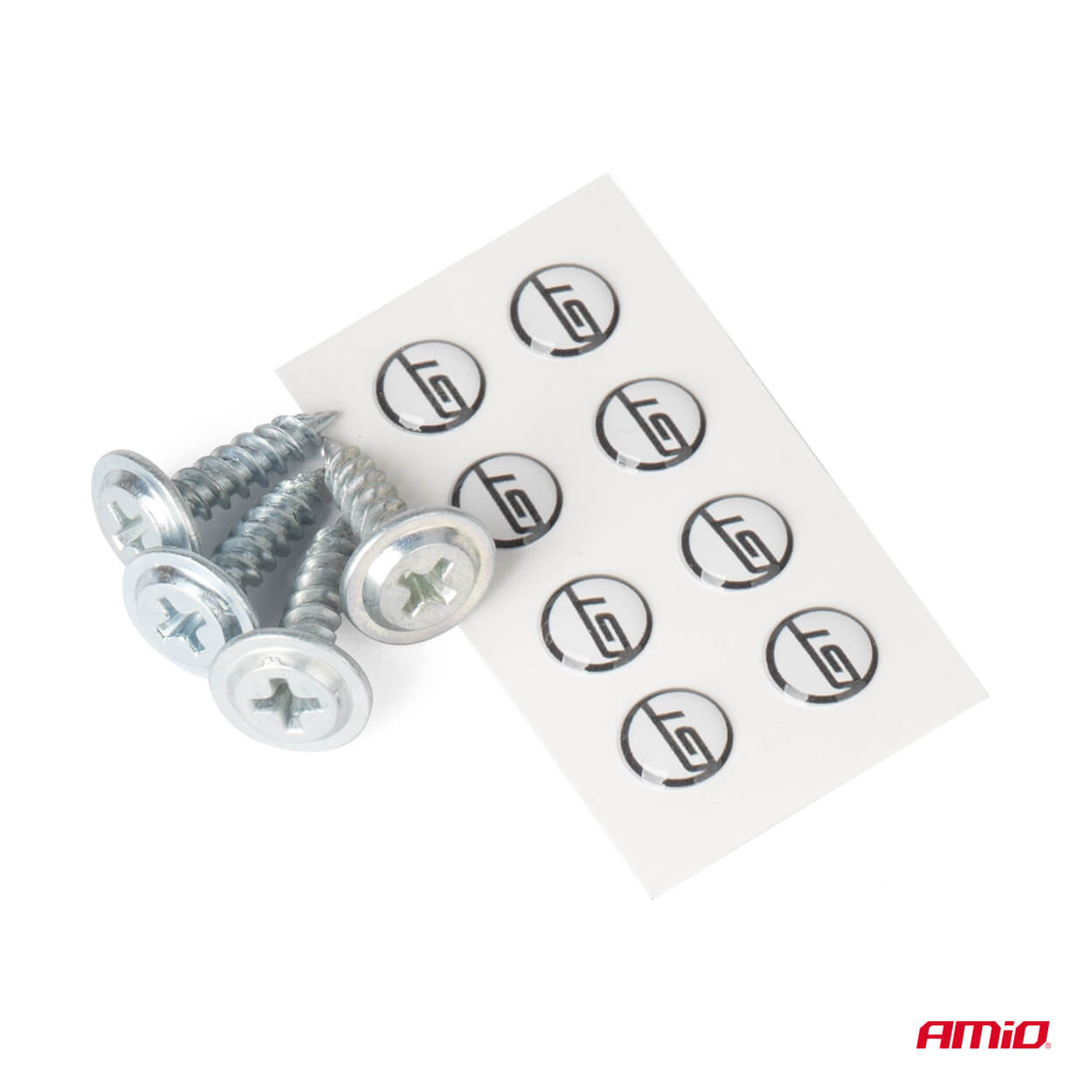 AMiO Nevidljivi nosač registarske pločice - crni - Image 5