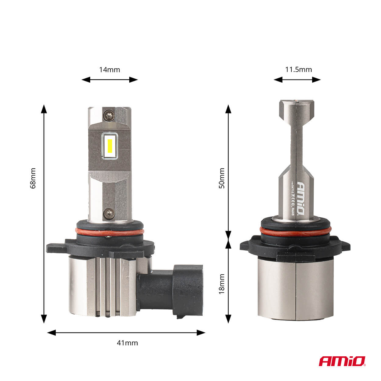AMiO LED žarulja HIR2, serija H25 CANBUS, 31W 12V - Image 6