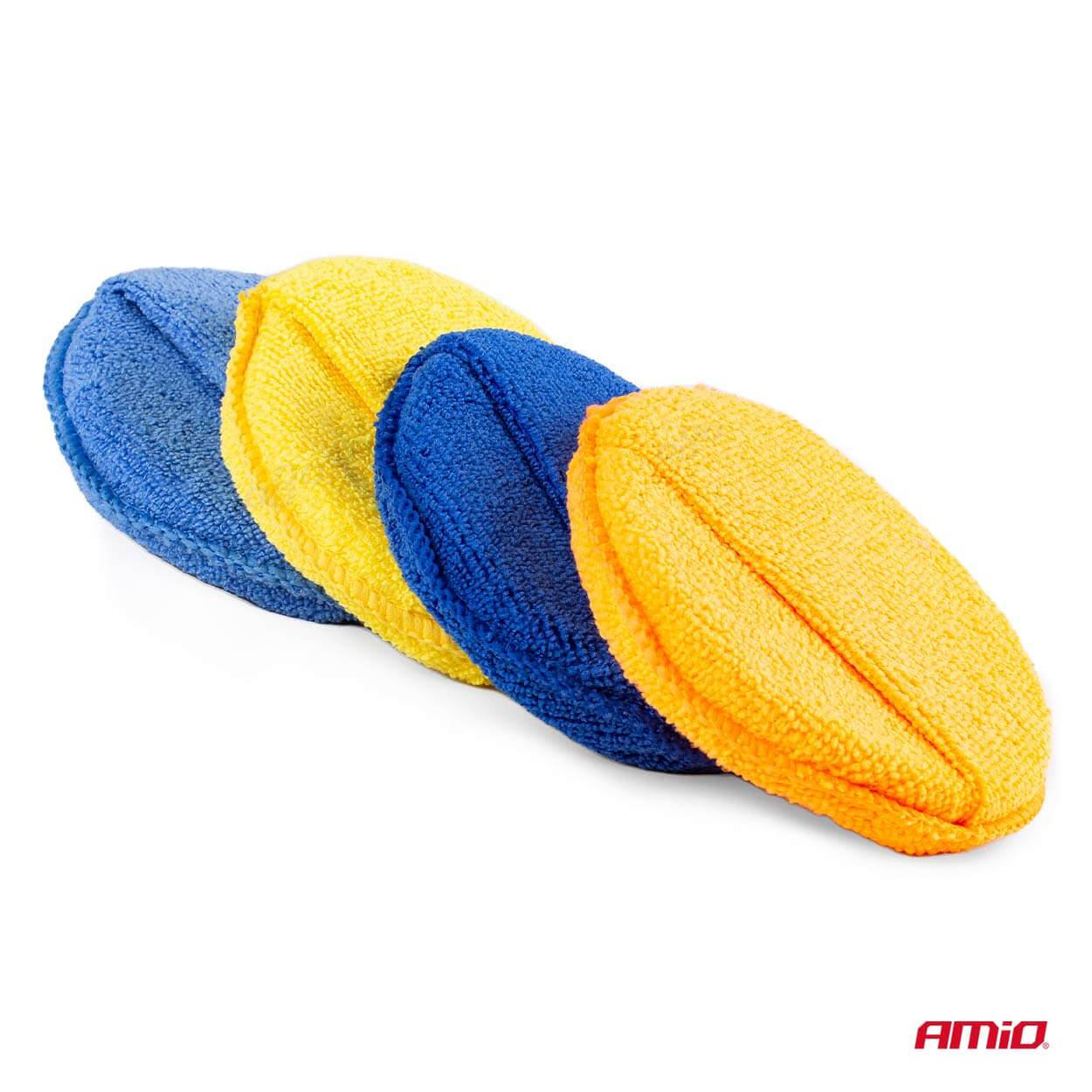 AMiO Spužve za poliranje od mikrovlakana 4x125 mm - Image 2