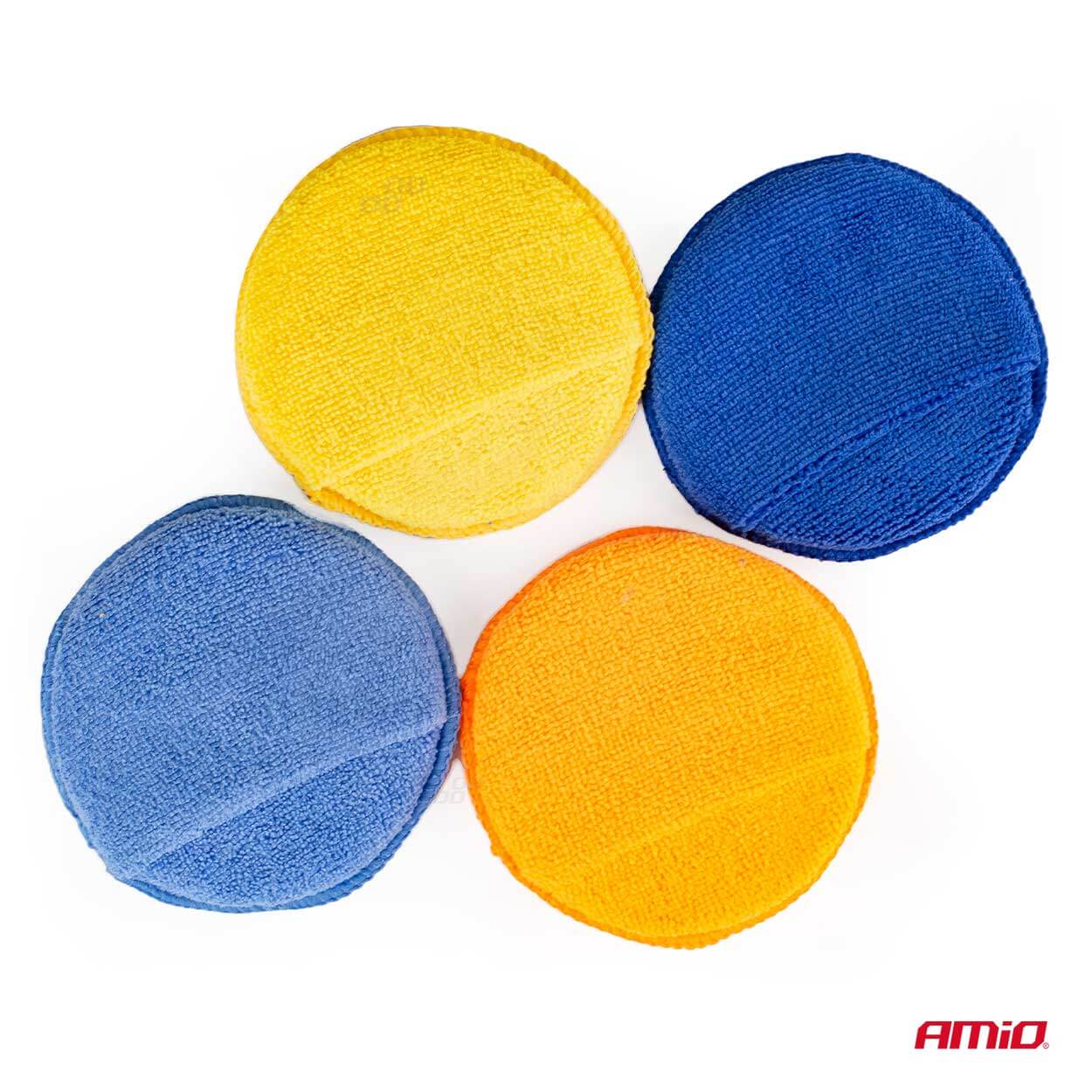 AMiO Spužve za poliranje od mikrovlakana 4x125 mm - Image 3