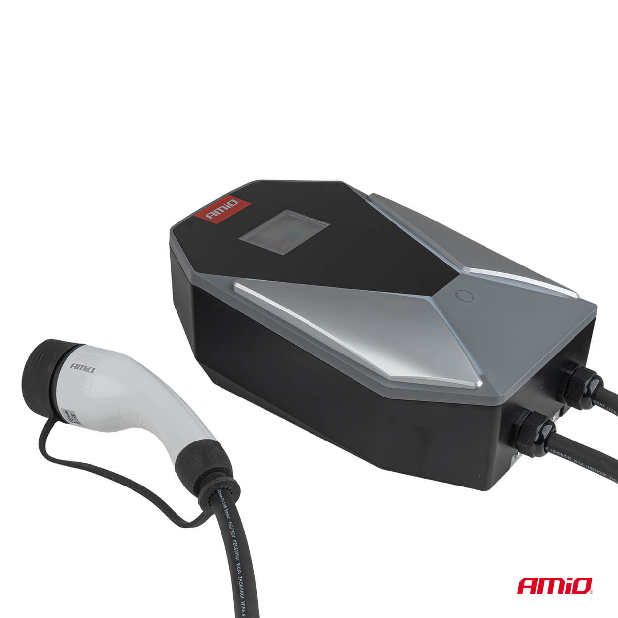 AMiO Zidni punjač za električna vozila, trofazni 11 kW 16 A 400 V - Image 4