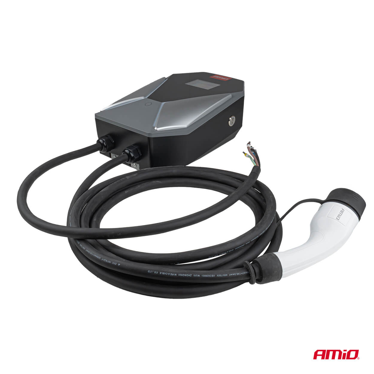 AMiO Zidni punjač za električna vozila, trofazni 11 kW 16 A 400 V - Image 7