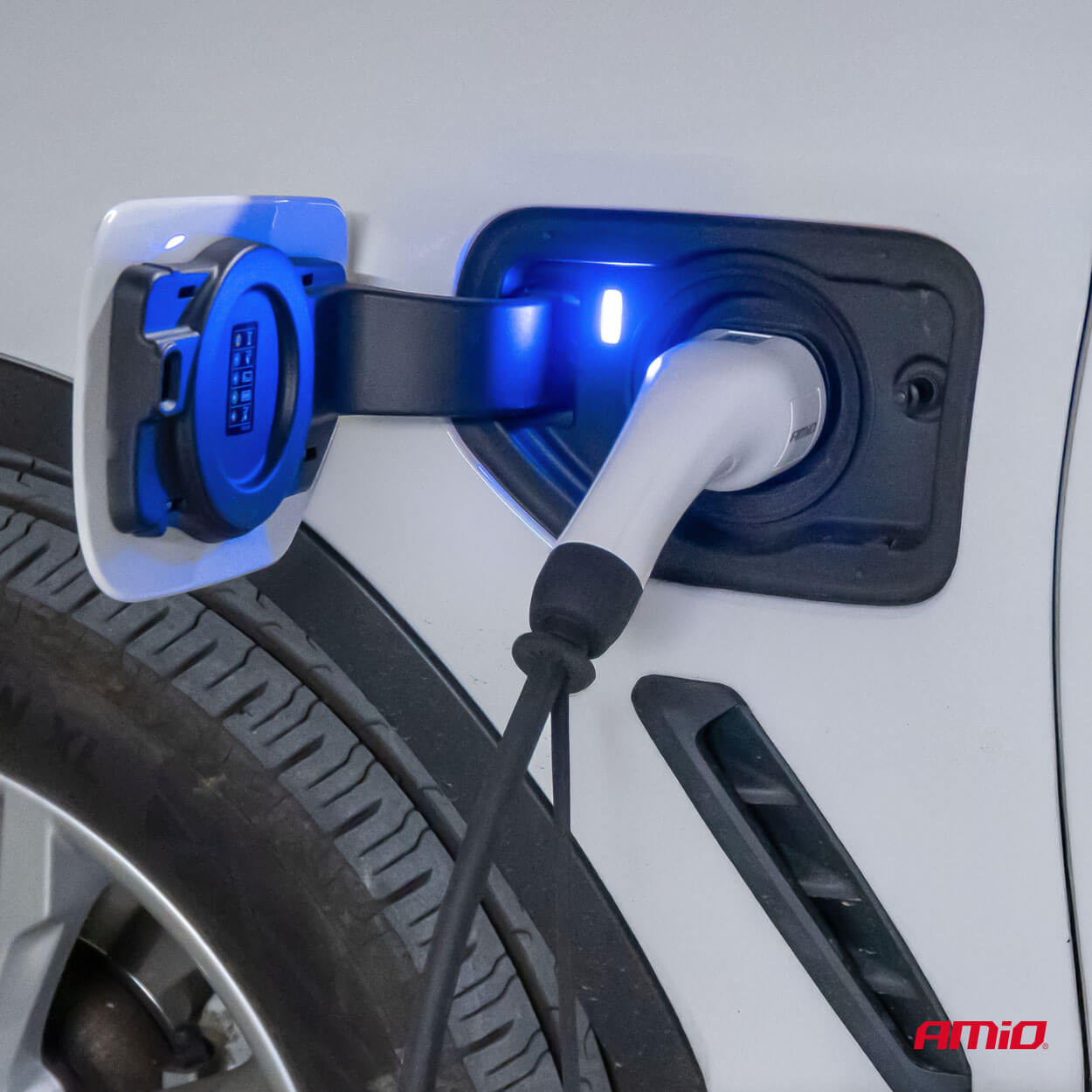 AMiO Zidni punjač za električna vozila, trofazni 11 kW 16 A 400 V - Image 10