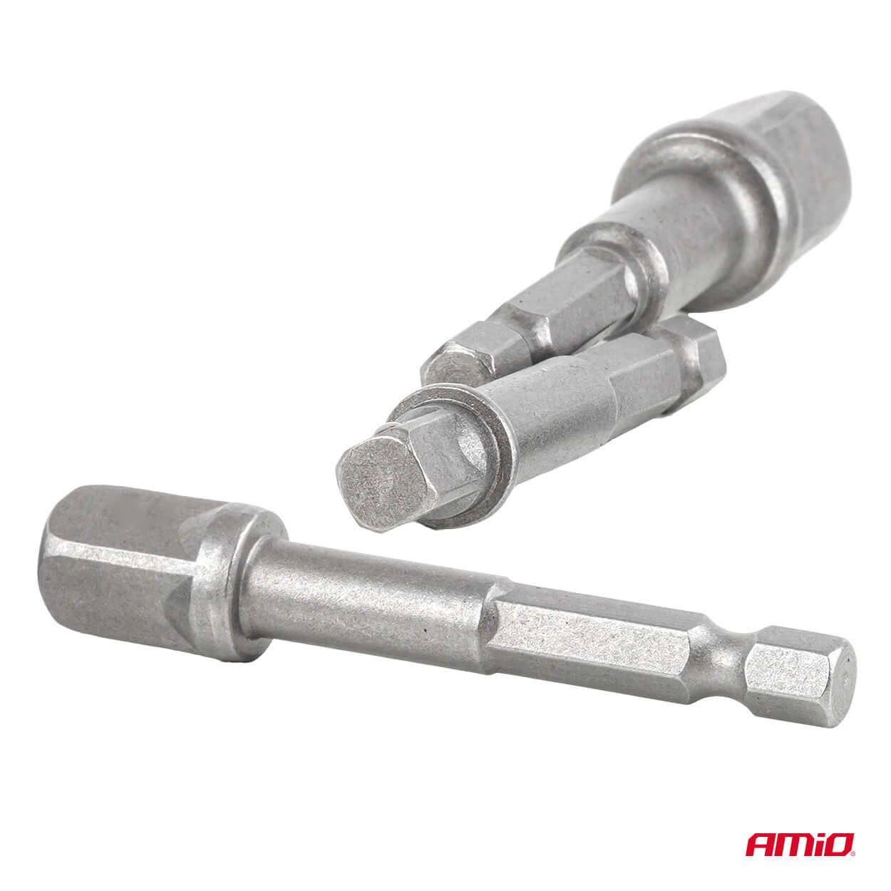 AMiO Nasadni ključevi i bitovi, 3 dijela, 1/4" 3/8" 1/2" - Image 4