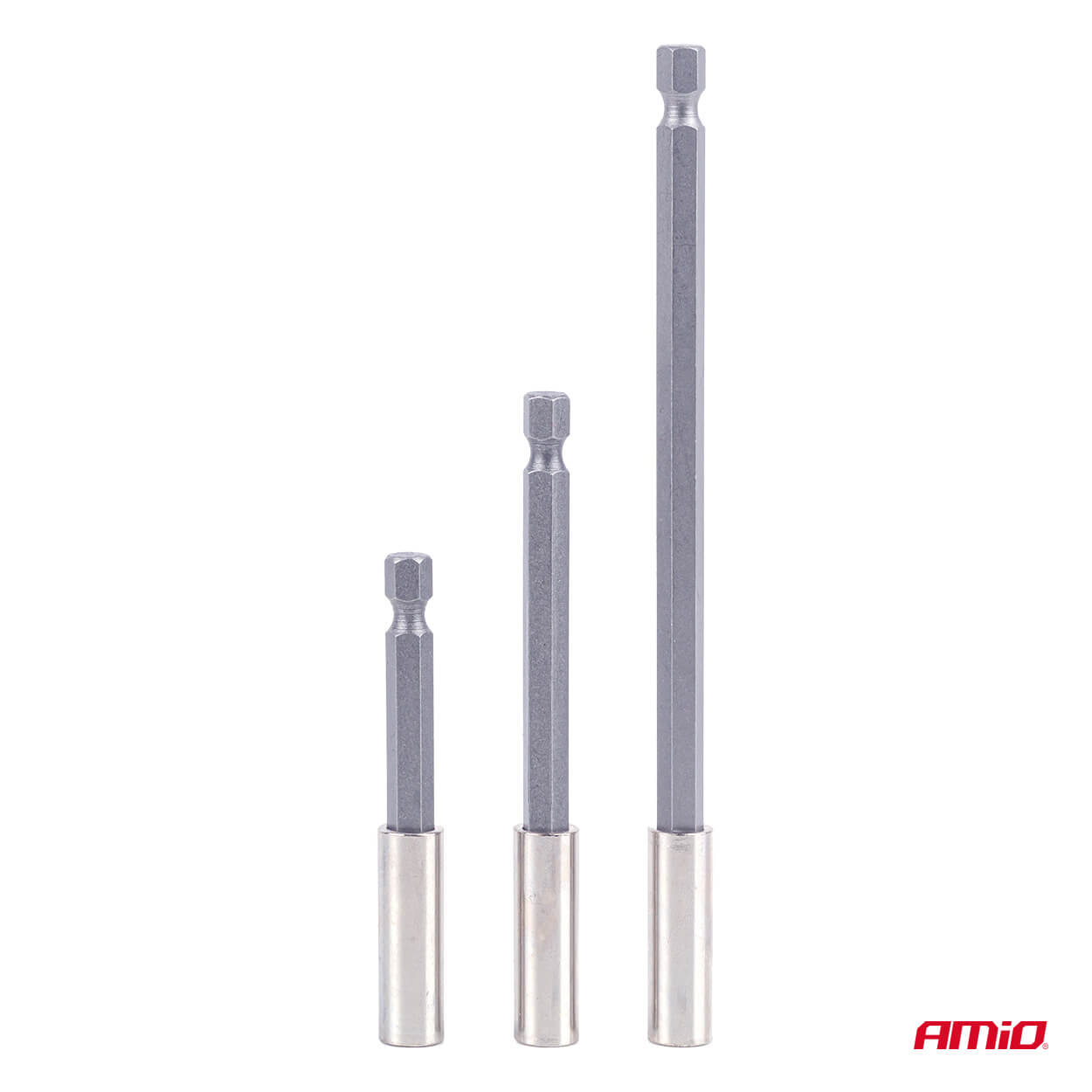 AMiO Spojna osovina (produžetak) za bitove, 3 dijela, 1/4" - Image 2