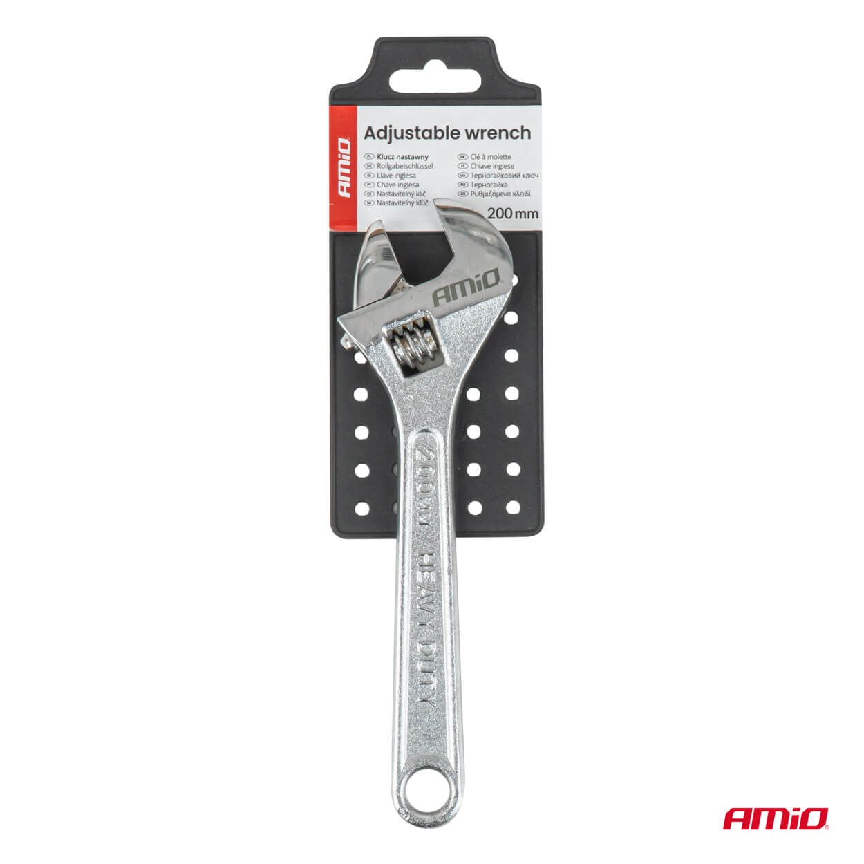 AMiO Podesivi ključ (francuski ključ) 200 mm 8" - Image 5