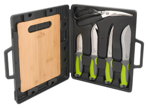Set noževa sa daskom za rezanje