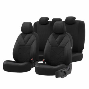 AMiO Set presvlaka za autosjedala OTOM TEMPO 1501 BLACK NZ