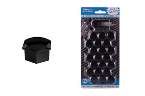 AMiO Kapica na vijku kotača 19 mm crna