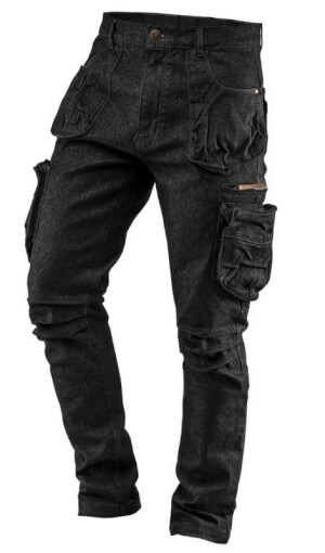 NEO TOOLS traper radne hlače crne M