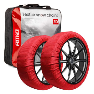 AMiO Tekstilni lanci - čarape za snijeg 3D L  EN16662-1 Önorm V5121, 2 kom