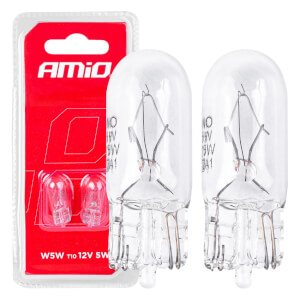 AMiO Halogene žarulje T10 W5W W2.1x9.5d 12V 2 kom blister