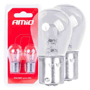 AMiO Halogene žarulje P21/5W BAY15D 12V 2 kom blister
