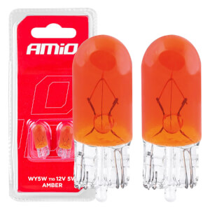 AMiO Halogene žarulje T10 W5W W2.1x9.5d 12V 2 komada u blister pakiranju