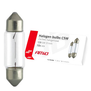 AMiO Halogena žarulja C5W Festoon 31mm 12V - 1 komad