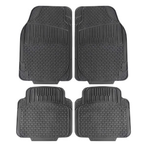 AMiO Garnitura gumenih univerzalnih tepiha za auto PVC CM-01