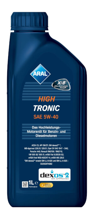 5W40 Aral High Tronic (1L) sint. motorno ulje 