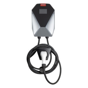 AMiO Zidni punjač za električna vozila, trofazni 11 kW 16 A 400 V