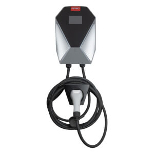 AMiO Zidni punjač za električna vozila, trofazni 22 kW 32 A 400 V