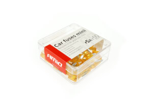 AMiO Set plosnatih osigurača (mini), 50 komada, 5 A