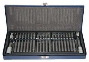 Asta Set nastavaka s HEX, TORX i XZN, 44 kom
