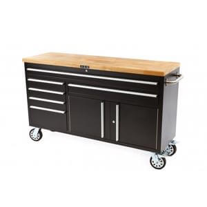 HBM Radna kolica za alat s 10 ladica i radnom površinom od 152 cm