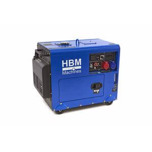 HBM Tihi dizelski generator električne struje snage od 7900W